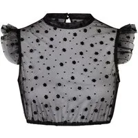 Spieth & Wensky Dirndlbluse Dirndlbluse Grins schwarz