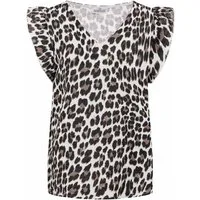 Zwillingsherz Blusenshirt Kurzarmbluse "Gisele"