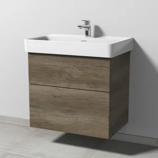 Sanipa 3way Waschtischunterbau zu Laufen Pro S Waschtisch mit 2 Auszügen, Eiche-Nebraska SM76837