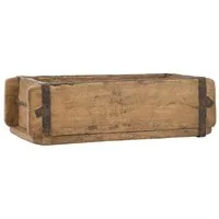 Ib Laursen Holzkiste Laursen 2344-00 Ziegelform Unika Backsteinform Holz Box Kiste Halter