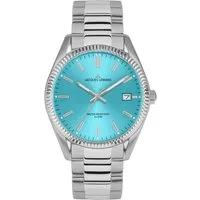 Jacques Lemans Quarzuhr Derby 50-3D, Armbanduhr,Herrenuhr,Damenuhr,Edelstahlarmband,bis 10 bar wasserd.