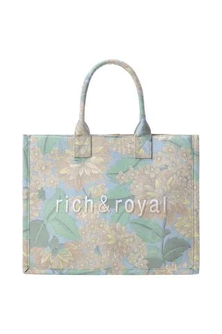 Rich & Royal - Shopping Bag lagoon - Gr. - 1
