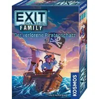 Kosmos Spiel EXIT® Family Der verlorene Piratenschatz, Rätselspiel, Made in Germany