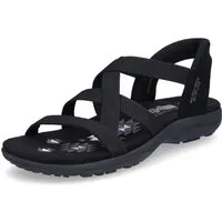 Skechers Skechers Damen Sandale Reggae Slim Stretch Flex schwarz Sandale