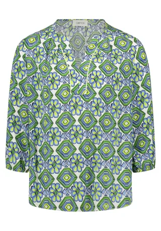 CARTOON - Casual-Bluse Green/Blue - Gr. - 38