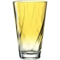 LEONARDO Gläser-Set Trinkglas, TWIST, 300 ml, 4er-Set, 4-tlg., Glas, Longdrinkbecher, spülmaschinengeeignet