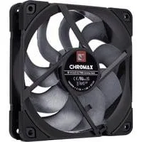 NF-A12x25 G2 PWM chromax.black, Gehäuselüfter schwarz, PWM-Anschluss, 120 mm