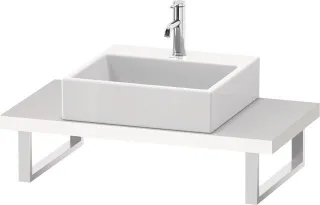 Duravit L-Cube Konsole Weiß Supermatt 800x480x45 mm - LC100C08484 LC100C08484
