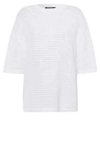 Marc Aurel - Pullover white - Gr. - 36