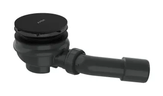 Hansgrohe Komplettset Axor Staro Grundkörper und Fertigset Ablaufgarnitur Mattschwarz,42542670 42542670