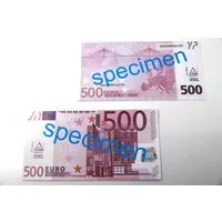 Wissner® aktiv lernen Lernspielzeug 500 Euro-Schein (100 Stück), RE-Plastic®