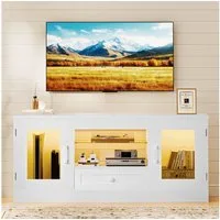 OUNUO TV-Schrank 106/148/180 cm TV-Schrank für 55/60/65-Zoll-Fernseher mit Schubladen