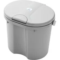 Rotho Babydesign Windeleimer Geruchsdichter Windelbehälter mit Deckel – 10L, hygienisch