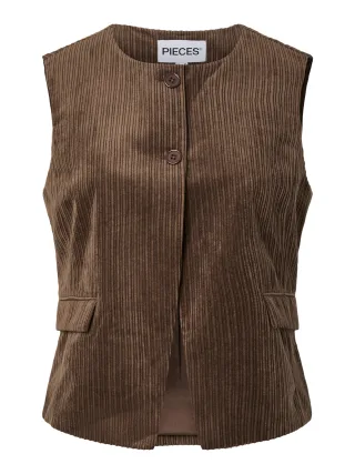 PIECES - PCAUDRE CORD VEST BC - Gr. - M