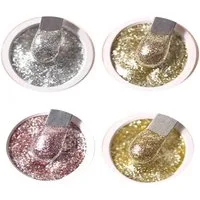 KINSI UV-Nagellack Einsteiger UV-Nagellack Gel, Nagelsalon DIY Home Geschenk, 5-tlg., Super-Glitter-Effekt, abnehmbar, farbenfroh, Drahtzug