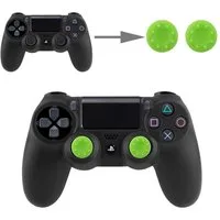 wortek Thumb Grips Controller Aufsätze, 2er Set Gaming-Controller (2er Set, genoppte Silikonkappen Grip Cap Joystick Schutz Aufsatz Silikon Kappen)