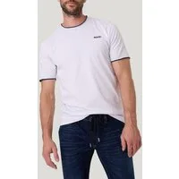 Pioneer Authentic Jeans T-Shirt mit kontrastfarbenen Details