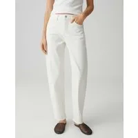 OPUS PANTS Relax-fit-Jeans Mari clear aus Candiani Denim mit Stretchkomfort Praktische Taschen runden den entspannten Look ab