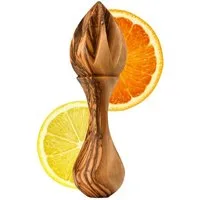 Kassis Geschenkartikel Zitruspresse aus Olivenholz, handgemacht, ergonomische Zitronenpresse für Saft, Hergestellt in Bethlehem, Geschenk zu Muttertag, Geburtstag