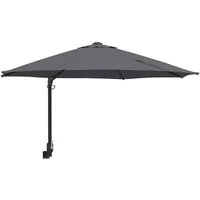 vidaXL Sonnenschirm Garten-Sonnenschirm Anthrazit 248 x 248 x 148 cm