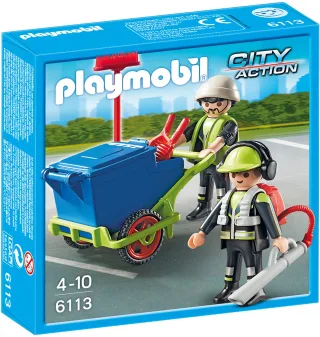 PLAYMOBIL 6113 - Stadtreinigungs-Team