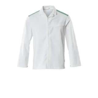 MASCOT Herren Jacke FOOD & CARE Weiß / Grasgrün 5XL - 20254-442-06333-5XL