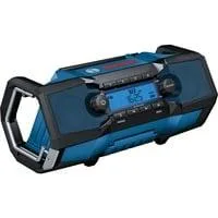 GPB 18V-2 C, Baustellenradio blau, Klinke, Bluetooth, FM