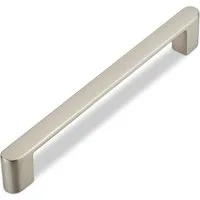 SO-TECH® Möbelgriff Edelstahloptik Bügelgriff SW61 BA 160 mm, inkl. Schrauben