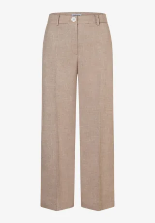 MORE & MORE - Struktur-Culotte braun - Gr. - 42