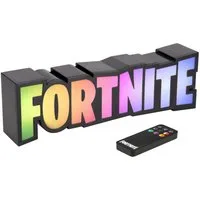 Paladone Dekolicht Fortnite RGB-Logo-Lampe mit Farbwechsel, LED fest integriert, mit Fernbedienung, Wandmontage oder zum Aufstellen