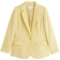 Next Jackenblazer Einreihiger Blazer in Knitteroptik (1-tlg)