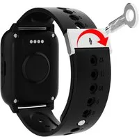 NikuTRAX Uhrenarmband Demenz-Uhrenarmband mit Sicherheitsverschluss 22mm
