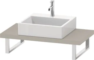 Duravit L-Cube Konsole Taupe Supermatt 800x480x45 mm - LC100C08383 LC100C08383
