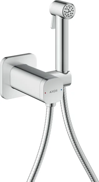 Hansgrohe Bidette Handbr. Axor Bidette Showers Mischwasser softsq. m.Schlauch1250mm chr, 29243000 29243000