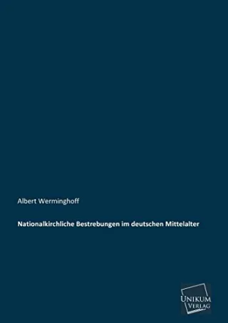 Nationalkirchliche Bestrebungen im deutschen Mittelalter