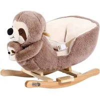 Deuba Schaukeltier Faultier, Schaukelfaultier Schaukeltier Wippe Kinder Baby Spielzeug Faultier