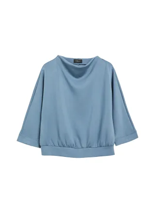 s.Oliver BLACK LABEL - Sweatshirt blau - Gr. - 36