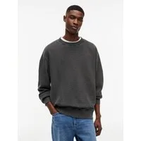 Tommy Jeans Rundhalspullover TJM RELAXED WASHED WAFFLE