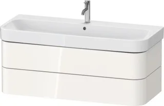 Duravit Happy D.2 Plus Waschtischunterbau wandhängend Weiß Hochglanz 1175x490x415 mm - HP43890222200 HP4389022220000