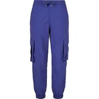 URBAN CLASSICS Schultertasche Urban Classics Damen Ladies High Waist Crinkle Nylon Cargo Pants