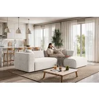 OTTO home Ecksofa Merid L-Form, Sofa-Fix, B: 254 cm - OTTO. Verlässliche Qualität., Ottomane rechts/links, belastbar bis 460kg, nicht modulare Sofa