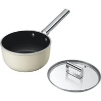 Smeg Kochtopf SPF2012CRM Soßentopf Ø20 cm, Creme