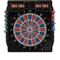 Karella Dartautomat Dartautomat CB-50 (Set, mit Dartpfeilen), 27 Spiele mit 159 Spielvarianten