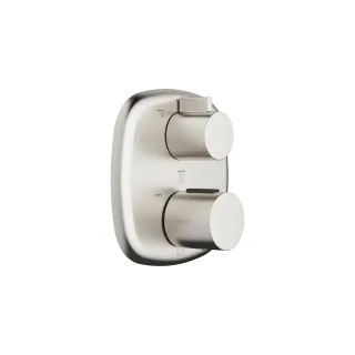 Dornbracht UP-Thermostat mit Dreiwege-Mengenregulierung COYA 36427404 Platin gebürstet,36427404-06 36427404-06