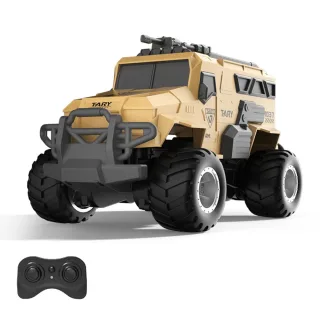 JJRC Q241 RTR 2.4G 4WD RC Car Waterproof Amphibious Off-Road Truck Armored 360 °Rotation Vehicles Model Toys