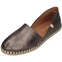 VERBENAS CARMEN Espadrille Nucleo Metal Gal Plomo