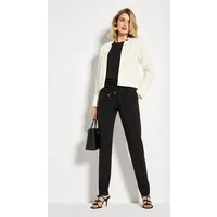 MADELEINE Kurzblazer Langarm Jerseyblazer mit Stehkragen Uni-Design, kleiner Stehkragen, verschlusslos gearbeitet