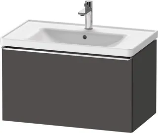 Duravit D-Neo Waschtischunterbau wandhängend Graphit Matt 784x452x440 mm - DE4255010490000 DE4255010490000