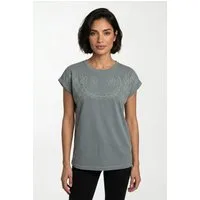 Pepe Jeans T-Shirt MINA mit floraler Lochstickerei