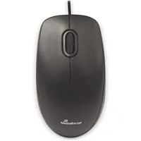Mediarange MEDIARANGE USB-Maus MROS212, Geräuscharm, schwarz Mäuse